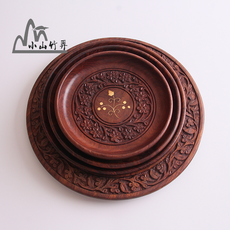 Japanese manual Retro solid wood Fruit plate disk Dry Fruits Snack bowl Refreshments dish Reminiscence Dessert plate Wooden palletsin the Tableware , Tableware , Fruit bowl/Fruit plate/Hamper category - from Buy2taobao.com to provide professional Taobao agent buy service