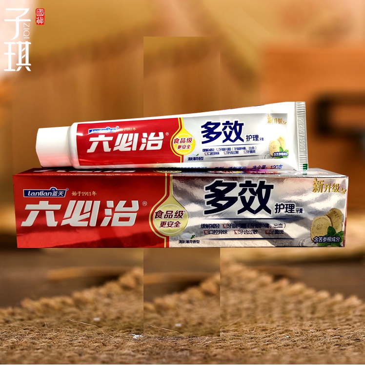 蓝天六必治多效牙膏120/180G(清新薄荷香型)|msdalam kategori Care pembersih/tuala wanita/kertas/Aromatherapy, Rambut dan badan/kebersihan peribadi, Penjagaan oral, ubat gigi - dari Buy2taobao.com untuk memberikan perkhidmatan ejen Taobao profesional membeli