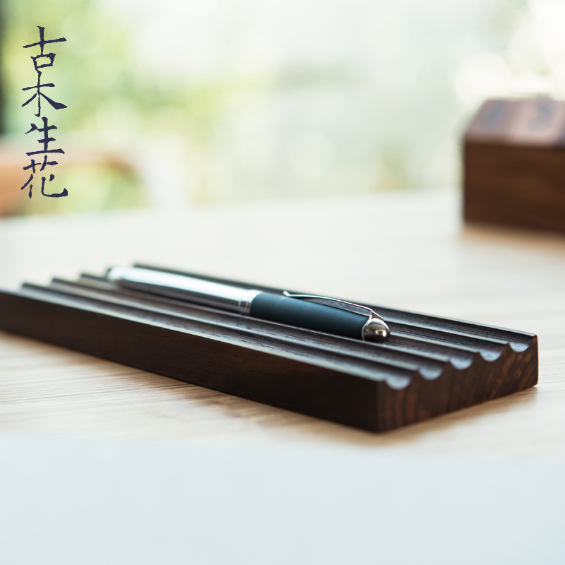 personality solid wood Simplicity originality Pen tray study Supplies woodiness Stationery Storage tray to work in an office Supplies desktop Small ornamentsin the Electronic Dictionary/Electronic paper book/Stationery , Everyday school supplies , Stationery category - from Buy2taobao.com to provide professional Taobao agent buy service