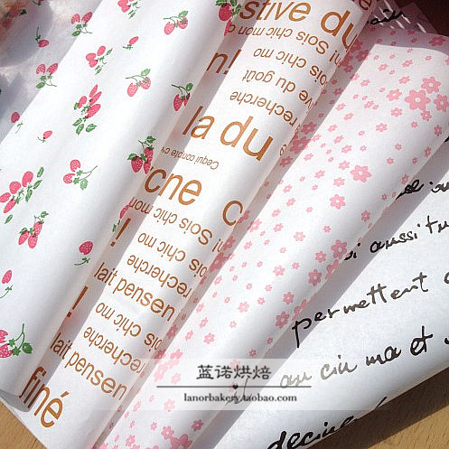 出口食品级 烘焙食品包装油纸 DIY手工糖纸 皂纸 蜡纸10张入|ruв категории фестиваль товаров/подарок, сахар коробка/сахар комплект частей - от Buy2taobao.com для оказания профессиональной услуги покупки агента Taobao