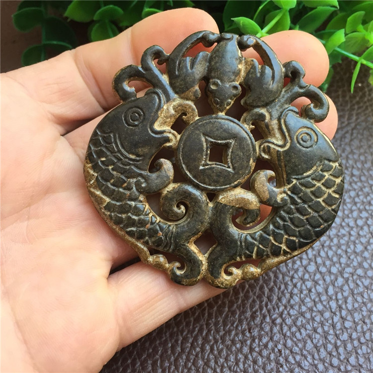 To fake something antique Antique Do the old Jade article Laoyu Xiuyu Jade Hollow Pendant Jade Pendant More than wealth brandin the Antique/Youbi/Crafts/Collection , Jade , Jade/Old jade (New) , Bracelets category - from Buy2taobao.com to provide professional Taobao agent buy service