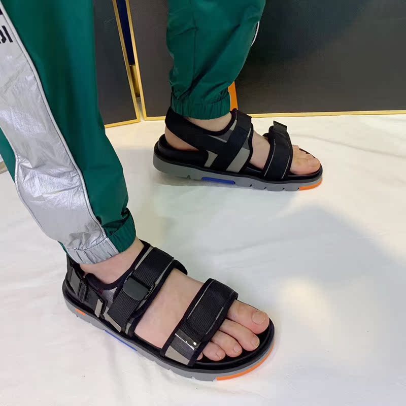 Sandals for men 2019 summer new pattern motion Sandals man Korean Edition Trend Youth leisure time non-slip Beach shoesin the Men's Shoes, Sandals category - from Buy2taobao.com to provide professional Taobao agent buy service