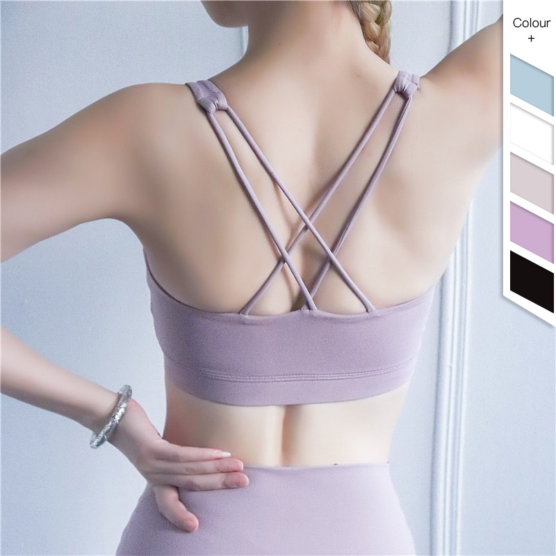 Europe and America Shoulder belt Shockproof Bodybuilding motion Underwear woman Two-sided Gather ventilation yoga motion Brasin the Sportswear/Casual Clothing , Sports underwear, Sports Bra category - from Buy2taobao.com to provide professional Taobao agent buy service