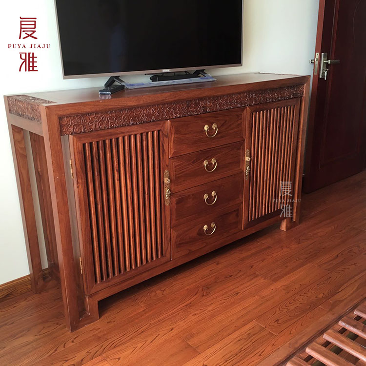 臥室電視櫃 主臥抽屜櫃收納櫃新中式高款儲物加高 新中式家具定制在類目 住宅傢俱, 櫃類, 電視櫃中 - 來自Buy2taobao.com提供專業的淘寶代購服務