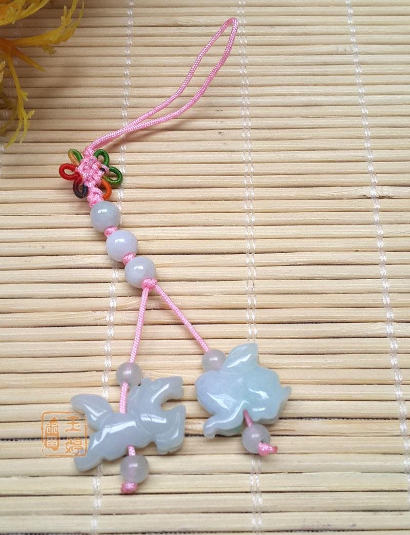 natural Jade mobile phone Pendant Jade Kuni mobile phone Pendant Mascot Yuma Jade Hare Pendantin the Car/Articles/Fitting/Refit , Car Accessories/The jewelry , Driving personal items , Car Keychain category - from Buy2taobao.com to provide professional Taobao agent buy service