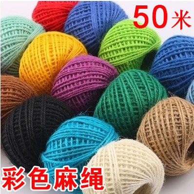 colour Hemp rope weave Hemp rope kindergarten manual Tag rope decorate rope 2mm Rough hemp rope Tied ropein the Home Fabric , Sew DIY Material,Tools and finished products , Sew DIY Fitting/Accessories/Accessories , Rope category - from Buy2taobao.com to provide professional Taobao agent buy service