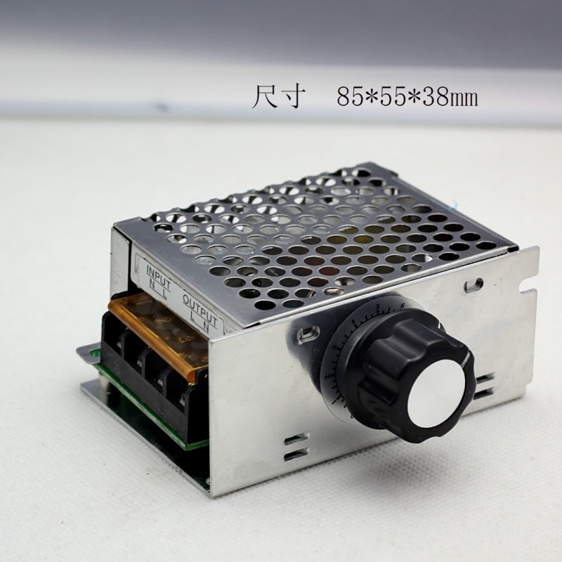 AC adapter 10-220v Single-phase adjustable 4000W high-power SCR Electronic regulatorin the Hardware/Tool , Transformer , Voltage regulating transformer category - from Buy2taobao.com to provide professional Taobao agent buy service