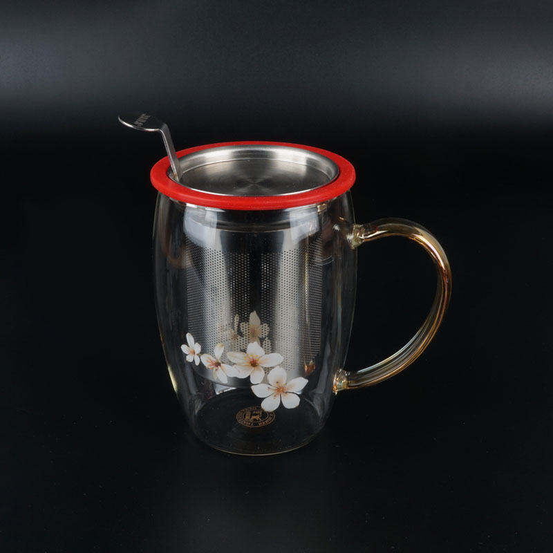 YAMA亚美台湾原装耐热玻璃茶杯耐热过滤办公室茶杯个人泡茶具505|ruв категории посуда, чайный сервиз, чайник - от Buy2taobao.com для оказания профессиональной услуги покупки агента Taobao
