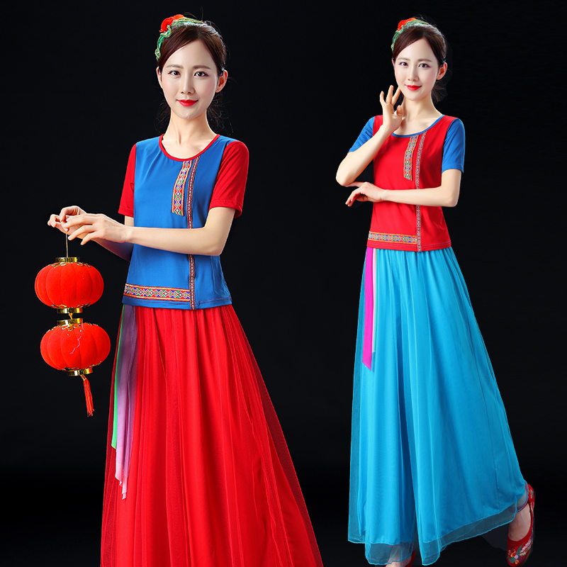 演出扇子舞春英斗笠女秧歌服服装秧歌舞广场舞蹈广场舞古典服伞舞|ruв категории движение/йога/фитнес/фанаты товаров, танец/аэробика/гимнастика, площади танец, площади танец костюм - от Buy2taobao.com для оказания профессиональной услуги покупки агента Taobao