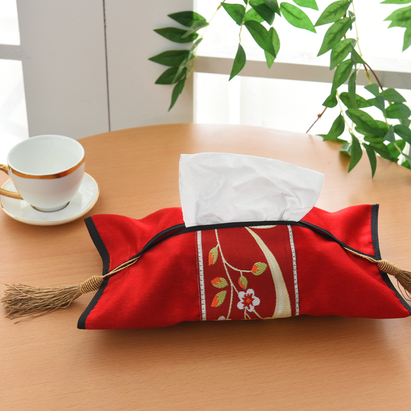 中式客厅布艺纸巾盒家用方形抽纸挂袋棉麻纸巾套餐巾纸布袋纸巾包在类目 收纳整理, 家庭收纳用具, 收纳套, 纸巾套中 - 来自Buy2taobao.com提供专业的淘宝代购服务
