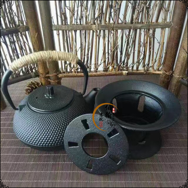 Antique Retro manual cast iron High-capacity outdoors household Teahouse Kettle suit Kungfu Online tea set teapot Collectionin the Tableware , Tea set , Teapot category - from Buy2taobao.com to provide professional Taobao agent buy service