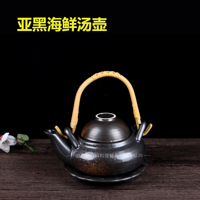 日式海鲜壶汤壶高温瓷海鲜汤壶汤水壶小茶壶日韩茶壶水壶|msdalam kategori pinggan mangkuk, set teh, teko - dari Buy2taobao.com untuk memberikan perkhidmatan ejen Taobao profesional membeli