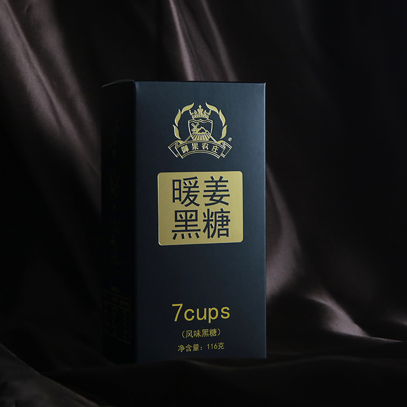 御果农庄暖姜黑糖 黑糖姜茶 姜汤红糖姜茶安抚大姨妈七日温暖礼盒|ruв категории кофе/хлопья/напиток, арроурут/хлопья/Чонг напитки, имбирь - от Buy2taobao.com для оказания профессиональной услуги покупки агента Taobao