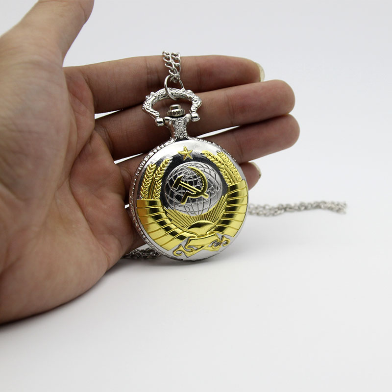 classic National emblem Army Pentagon Retro Flip classic Large national flag relief quartz Fine chain Watchin the Wristwatch , Watch category - from Buy2taobao.com to provide professional Taobao agent buy service