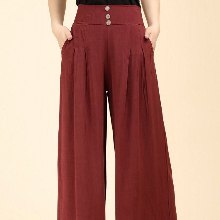 leisure time Easy Nine points new pattern Bigfoot Easy Large Wide leg pants Paige Retro trousers Panties Bud yogain the Women's clothing/Boutique , Pants , Casual pants category - from Buy2taobao.com to provide professional Taobao agent buy service