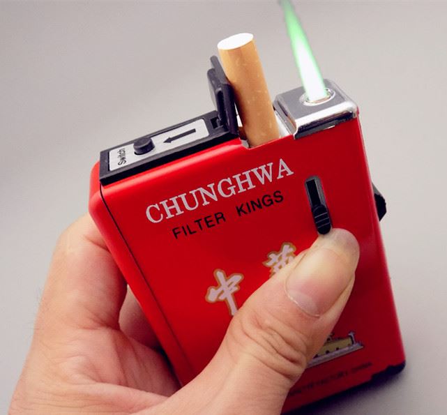 两用打火机动弹点烟器电子打火机防风创意充电自动收藏复古车载高|ruв категории ZIPPO/швейцарский армейский нож/очки, курить, портсигар - от Buy2taobao.com для оказания профессиональной услуги покупки агента Taobao