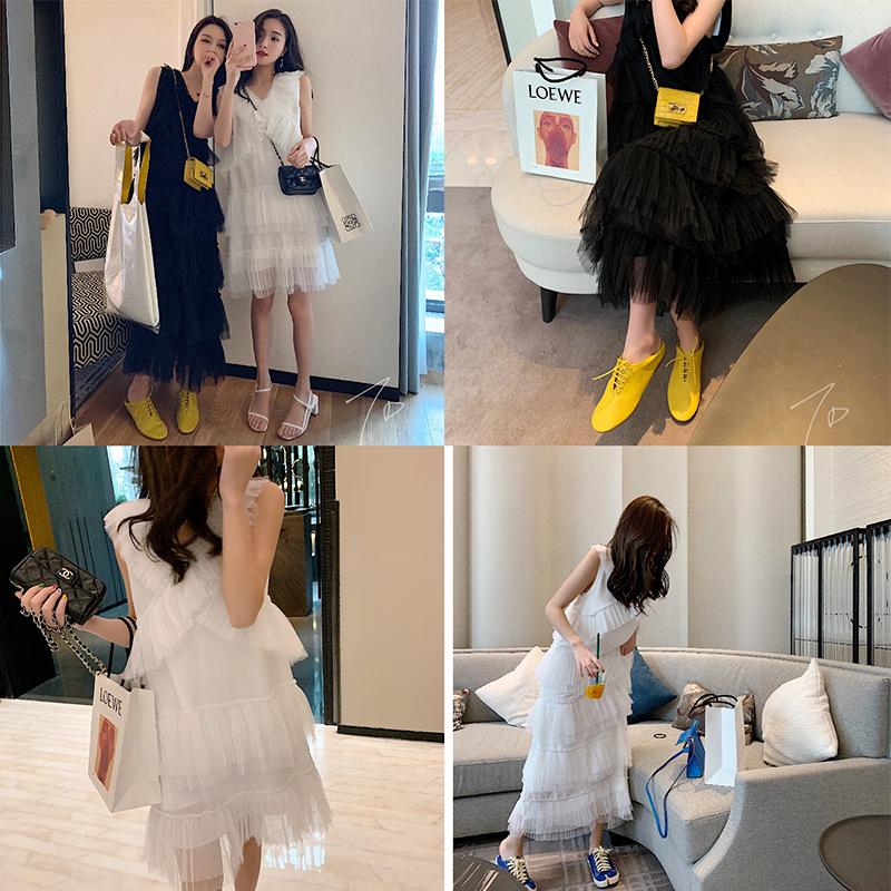甜美吊带连衣裙雪纺裙子女2019新款夏韩版长短款层层蛋糕裙仙女裙|msdalam kategori adat peribadi/Design Services/DIY, beg pakaian adat, Pakaian adat, pakaian/pakaian seragam/perkhidmatan perniagaan disesuaikan - dari Buy2taobao.com untuk memberikan perkhidmatan ejen Taobao profesional membeli