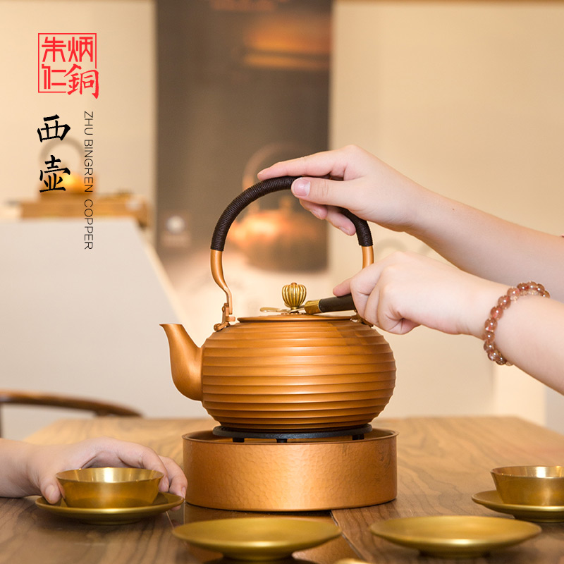 朱炳仁铜 西壶 茶具茶壶铜壶客厅摆件家居饰品铜工艺品办公室摆件|ruв категории Домашний быт, украшения - от Buy2taobao.com для оказания профессиональной услуги покупки агента Taobao