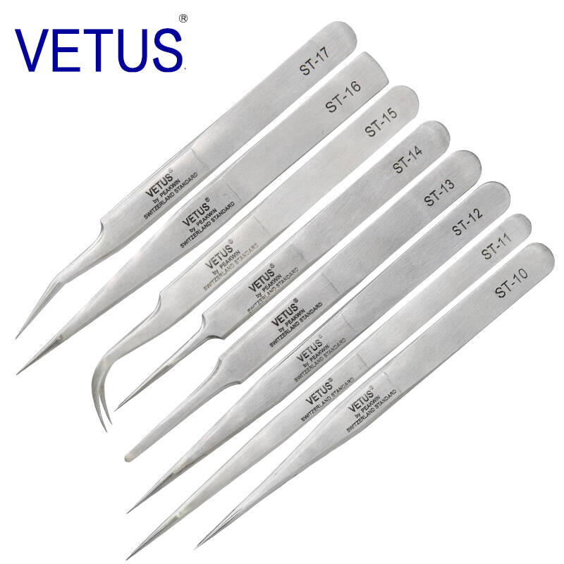 VETUS ST系列高精密不锈钢镊子全套8件无磁钟表电子美容美睫镊子在类目 五金/工具, 手动工具, 夹持类工具, 其它夹持类工具中 - 来自Buy2taobao.com提供专业的淘宝代购服务
