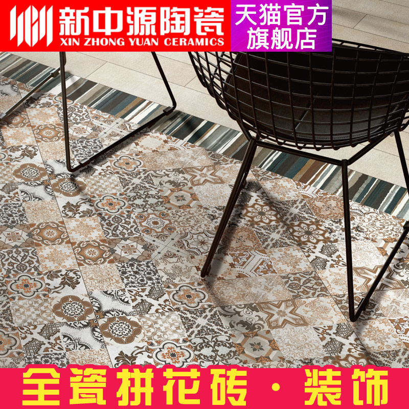 Newzhongyuan brand Tile All-ceramic Antique brick Motif American industry decorate ceramic tile 600 Parquet background Wall tilein the Decoration main material , Ceramic tile , Antique brick (Including culture stone) category - from Buy2taobao.com to provide professional Taobao agent buy service
