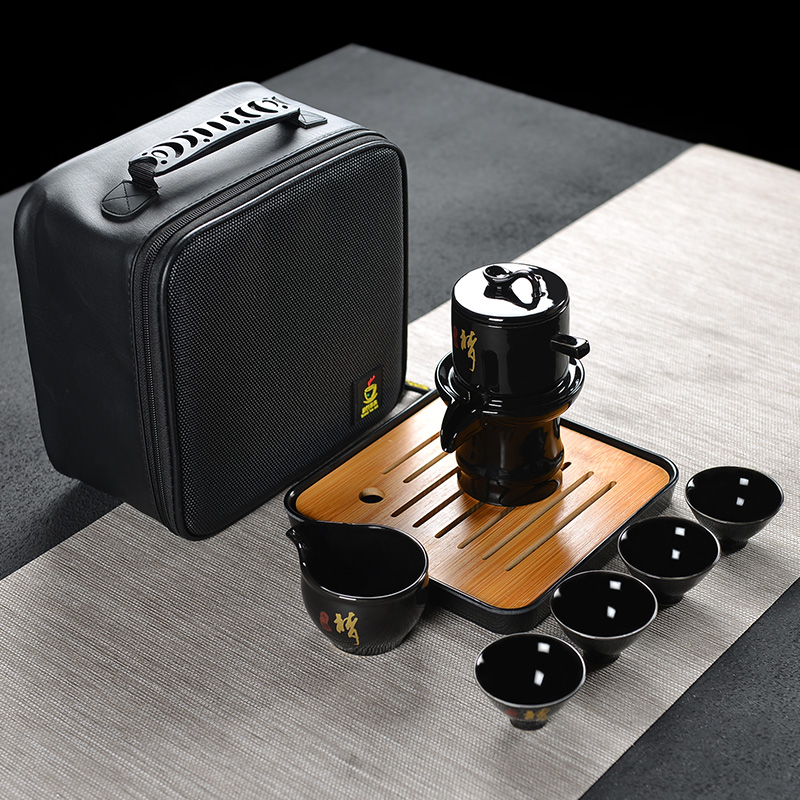 travel Lazy man Tea makers Portable Kungfu Online Stone mill semi-automatic tea set suit household Simplicity modernin the Tableware , Tea set , Kung Fu Tea category - from Buy2taobao.com to provide professional Taobao agent buy service