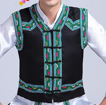 Guizhou Minority National Costume Vest Hmong Zhuang Buyi adult children costume Costume vestin the Men's clothing, Vest/Vest category - from Buy2taobao.com to provide professional Taobao agent buy service