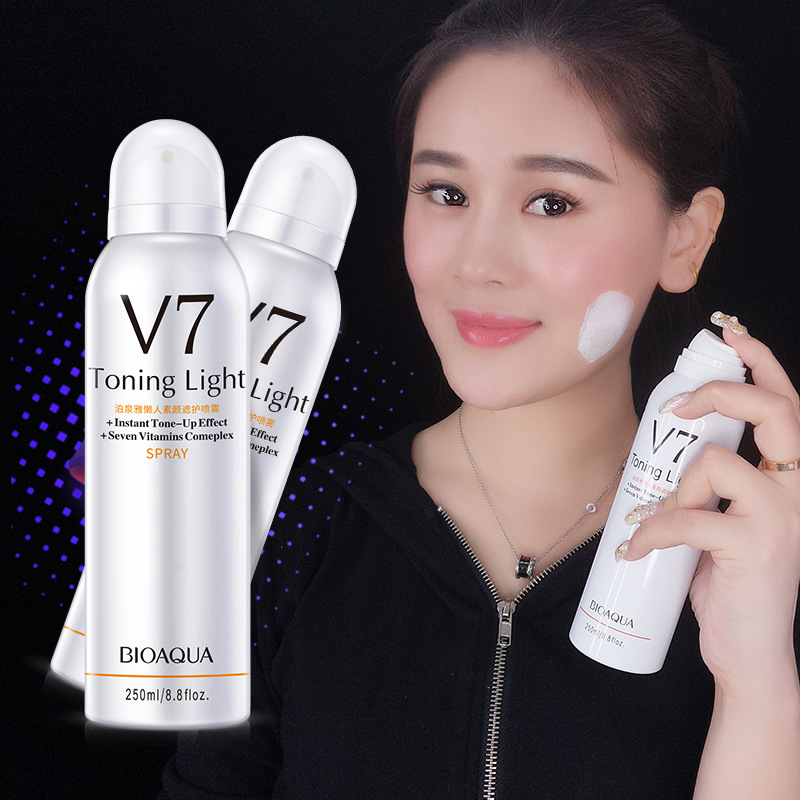 泊泉雅V7懒人素颜喷雾防晒霜补水保湿自然裸妆遮瑕隔离化妆品|msdalam kategori Beauty/badan/minyak pati, pelindung matahari - dari Buy2taobao.com untuk memberikan perkhidmatan ejen Taobao profesional membeli