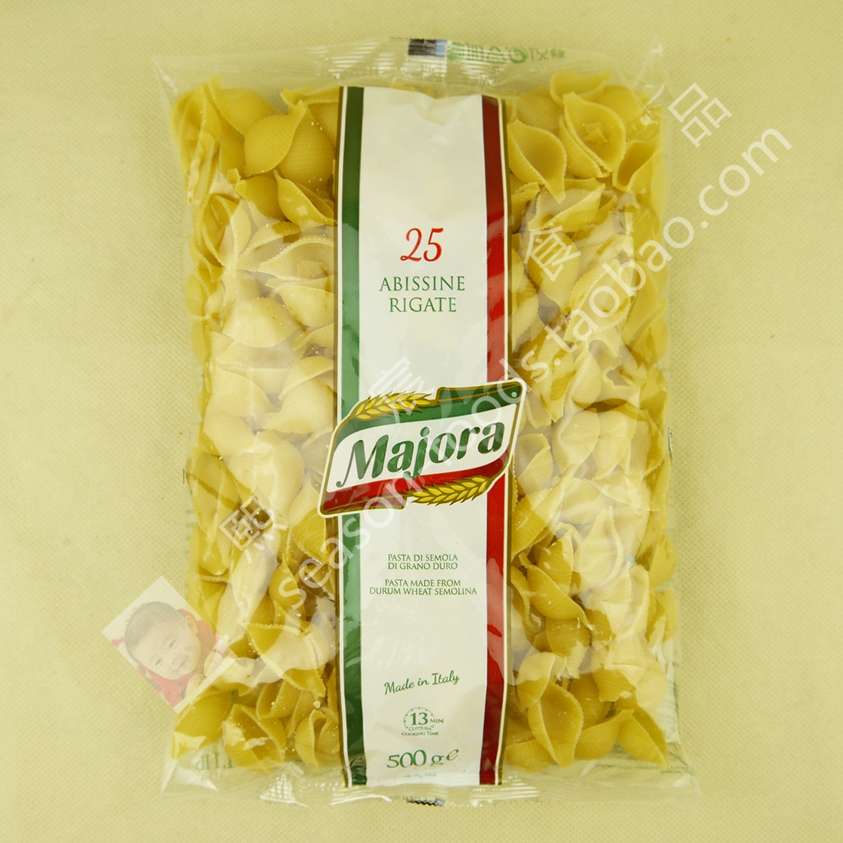 Majora Shell Pasta 麦嘉乐25#贝壳形意面通心粉500g意粉意大利面|ruв категории зерно риса/север и Юг сухих грузов/приправы, удобный момент, спагетти - от Buy2taobao.com для оказания профессиональной услуги покупки агента Taobao
