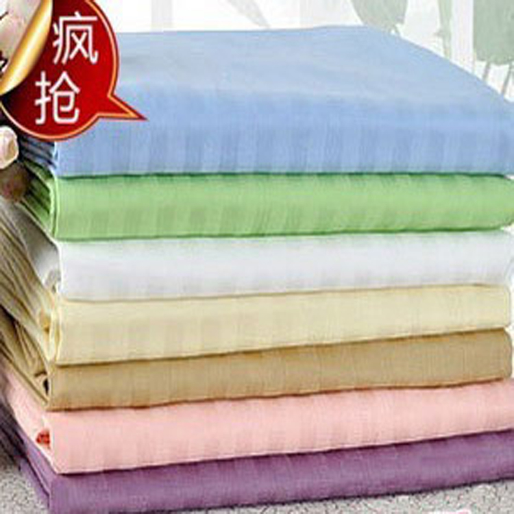 hotel Hotel supplies sheet Beauty White Blue Single Double white Cotton satin Sheets piecein the Bedclothes , Custom Bedding/Custom(New) , Sheets custom made to order category - from Buy2taobao.com to provide professional Taobao agent buy service
