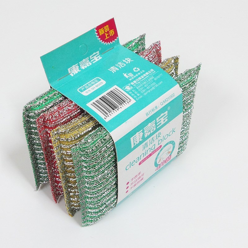 钢丝球铁丝球带海绵擦百洁布不锈钢清洁球厨房清洁洗碗刷锅|ruв категории семья/личные чистящие средства, домашнюю работу/слово уборка посуды, стальной шар - от Buy2taobao.com для оказания профессиональной услуги покупки агента Taobao