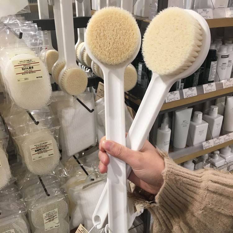 MUJI Same item Cuozao Artifact muji Chopping Ask for help back Bath Brush Soft fur Strength take a shower brushin the Family/Personal Cleaning Tools , Personal care cleaning appliances , Bath Brush category - from Buy2taobao.com to provide professional Taobao agent buy service