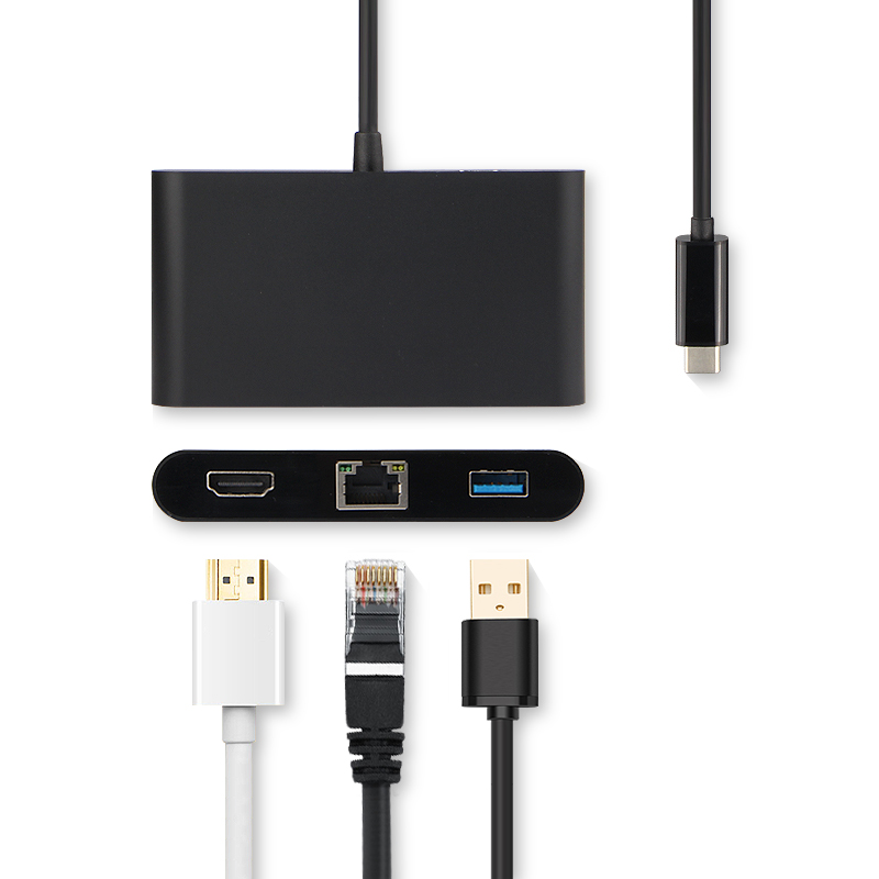 华为笔记本转接头MateBook 13/X Pro/E拓展坞USB-C转换器连接网线|ruв категории Цифровые аксессуары, цифровой периферийных, линии данных - от Buy2taobao.com для оказания профессиональной услуги покупки агента Taobao
