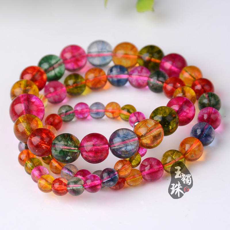 natural Tourmaline Necklace Female models Bead Tower chain watermelon Tourmaline clavicle Beads colour Necklace Jewelryin the Accessories/Fashion Jewelry, Necklace category - from Buy2taobao.com to provide professional Taobao agent buy service