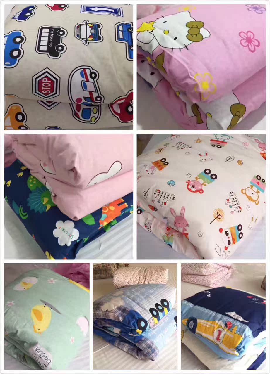 Single piece quilt 100% Cotton pure cotton Baby bed children kindergarten 1.2 summer 1.5 Single student dormitoryin the Bedclothes , Quilt category - from Buy2taobao.com to provide professional Taobao agent buy service