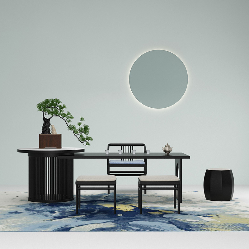 New Chinese style solid wood Tea tables and chairs combination Buddhist mood Simplicity Tea Service Ash Tea table Tea stool Kungfu Online Tearoom furniturein the Residential furniture , Tables , Other Tables category - from Buy2taobao.com to provide professional Taobao agent buy service