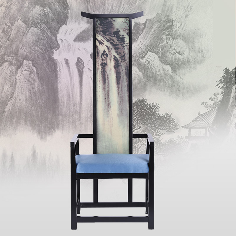 New Chinese style solid wood chair club hall Foyer Image High back chairs modern Simplicity decorate Mandarin chair furniturein the Residential furniture , Class Seats , Chairs , Chair category - from Buy2taobao.com to provide professional Taobao agent buy service