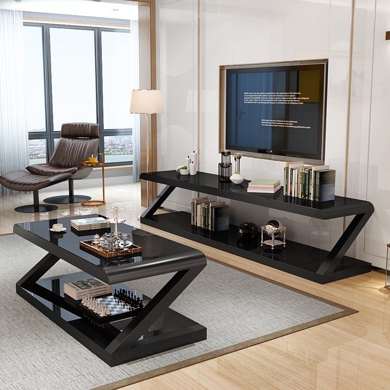 1.6米茶几简约现代长电视柜小户型客厅 茶几组合钢化玻璃一米六长在类目 住宅家具, 柜类, 电视柜中 - 来自Buy2taobao.com提供专业的淘宝代购服务