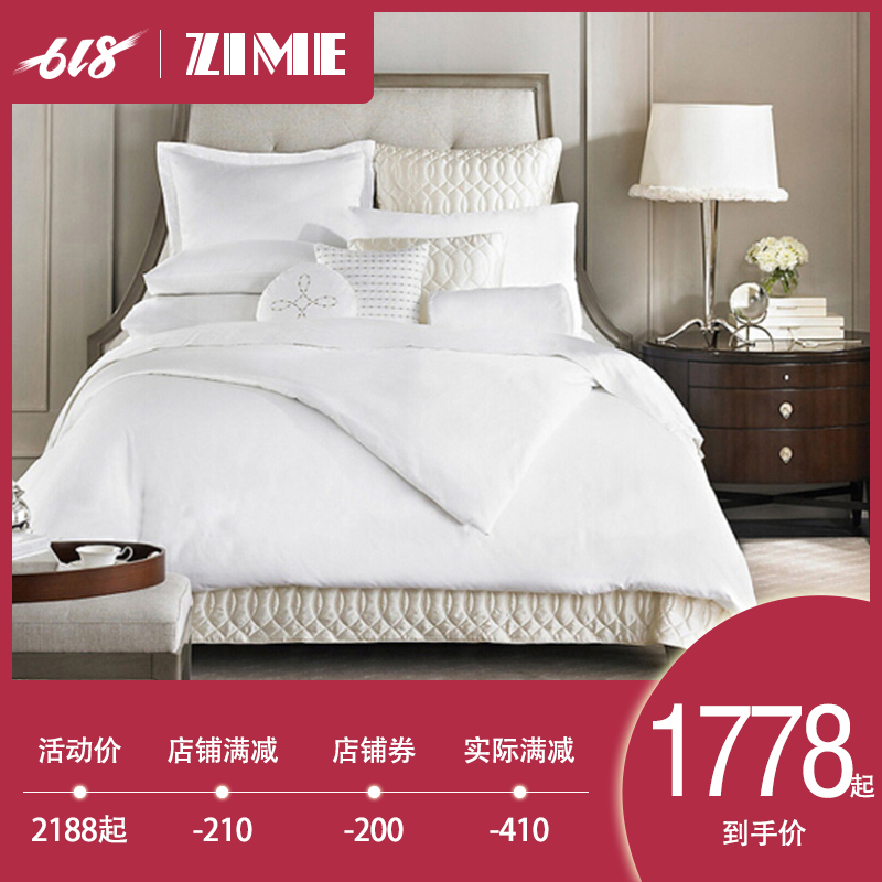 ZIME埃及棉160支1600根床上用品四件套纯棉全棉高等总统套房品质|ruв категории постельные принадлежности, кровать новобрачных/четыре члена рукав/Несколько членов рукав - от Buy2taobao.com для оказания профессиональной услуги покупки агента Taobao