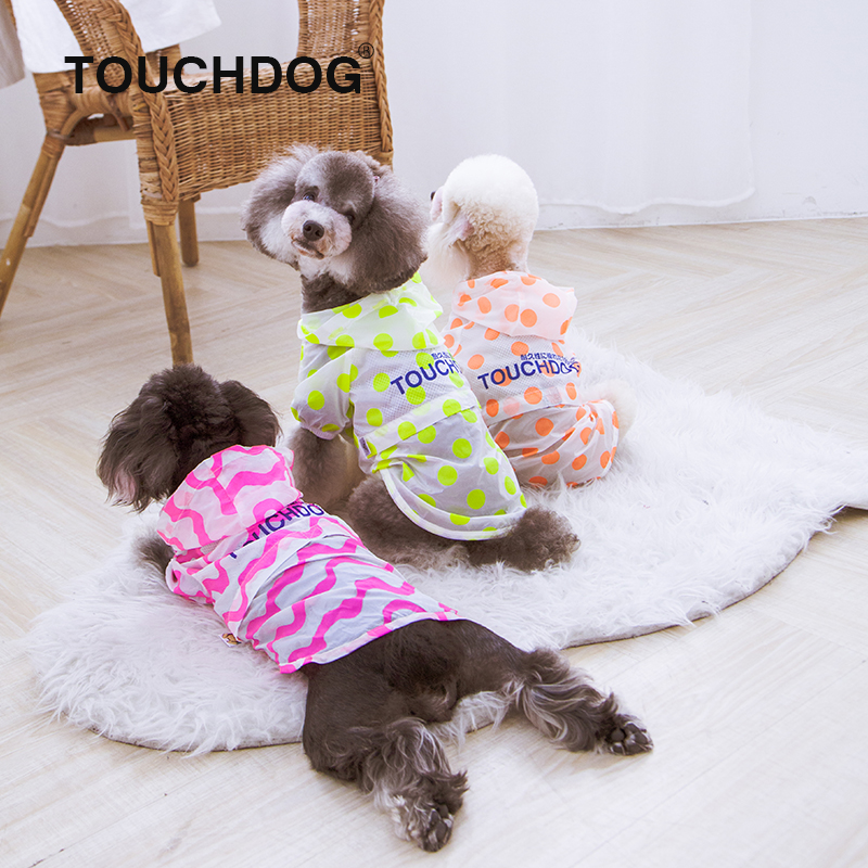 Touchdog它它2019春夏時尚新款寵物衣服透氣小狗衣服泰迪防曬衣服在類目 寵物/寵物食品及用品, 寵物服飾及配件, 寵物服裝/雨衣中 - 來自Buy2taobao.com提供專業的淘寶代購服務