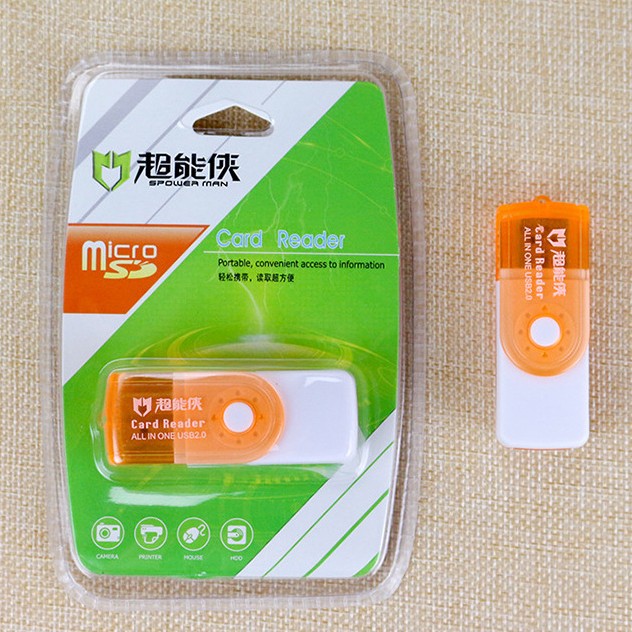 Super Man Four rotate card reader New fashion TF multi-function currency fast Readerin the 3C Digital Accessories, Digital peripheral , Reader category - from Buy2taobao.com to provide professional Taobao agent buy service