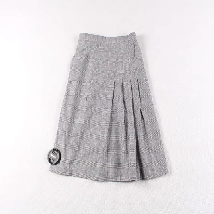 110-150码 女童夏季薄款时尚百搭格子纯棉半身裙 女孩夏天裙子|ruв категории Детская одежда, юбки (новый), юбка - от Buy2taobao.com для оказания профессиональной услуги покупки агента Taobao