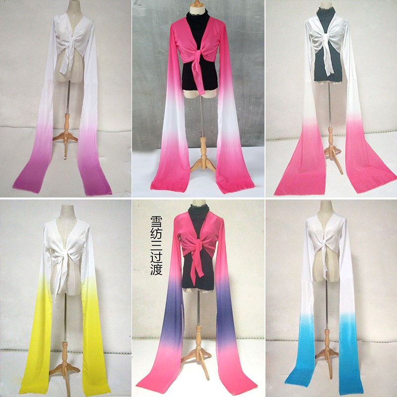 水袖舞服裝女上衣古典驚鴻舞雪紡練功服戲曲新品兒童舞蹈服演出服在類目 女裝/女士精品, 唐裝/民族服裝/舞臺服裝, 民族服裝/舞臺裝中 - 來自Buy2taobao.com提供專業的淘寶代購服務