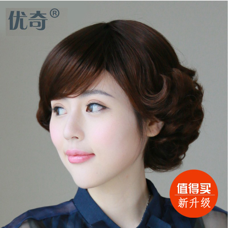 真发妈妈假发 短发发型 短假发女短发 微卷蛋卷头 女短卷发头发在类目 美发护发/假发, 假发, 整顶假发中 - 来自Buy2taobao.com提供专业的淘宝代购服务