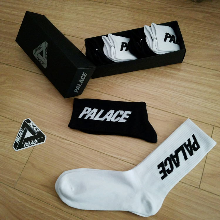 【盒装】Palace 16F/w长袜袜子四雙入 黑白logo 潮牌在类目 运动包/户外包/配件, 运动袜中 - 来自Buy2taobao.com提供专业的淘宝代购服务