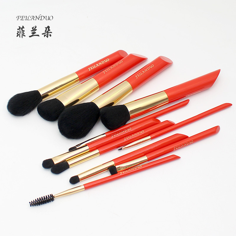 Phenanthrene orchid Brush Set 12 Professional makeup Brush set tool Loose paint Lip Eye shadow brush Makeup barrelin the Makeup/Perfume/Beauty tools , Other Beauty Tools , Cosmetic brush set category - from Buy2taobao.com to provide professional Taobao agent buy service