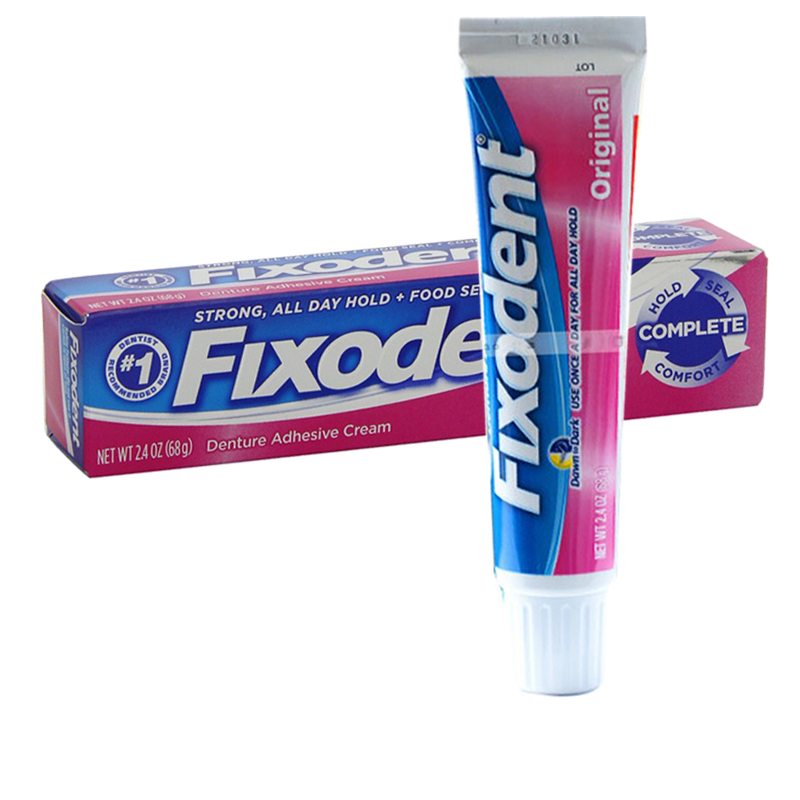 現貨美國Fixodent 假牙穩固劑/粘著膏/固齒劑 68g 經典型在類目 洗護清潔劑/衛生巾/紙/香薰, 洗髮沐浴/個人清潔, 口腔護理, 牙膏中 - 來自Buy2taobao.com提供專業的淘寶代購服務