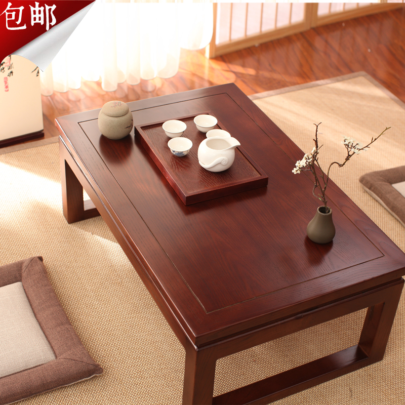 Japanese Kangzhuo Kang Old Elm tea table Coffee table Simplicity Small table Tatami tea table solid wood Windows and tablesin the Residential furniture , Categories , Kang category - from Buy2taobao.com to provide professional Taobao agent buy service