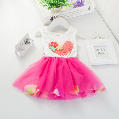 夏季连衣裙 公主裙子 女童装儿童裙女婴儿春夏装新生儿宝宝衣服装