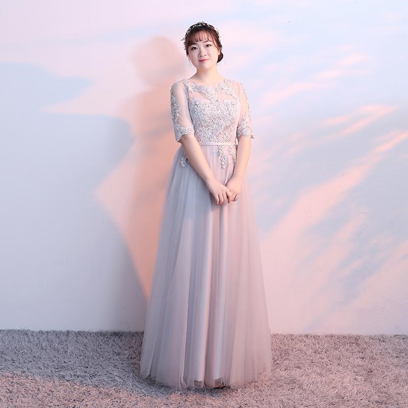 伴娘礼服女胖mm200斤 2018新款显瘦加肥大码晚礼服冬季 聚会 显瘦|msdalam kategori Butik wanita / wanita, perkahwinan/Cheongsam/pakaian, pakaian/malam - dari Buy2taobao.com untuk memberikan perkhidmatan ejen Taobao profesional membeli