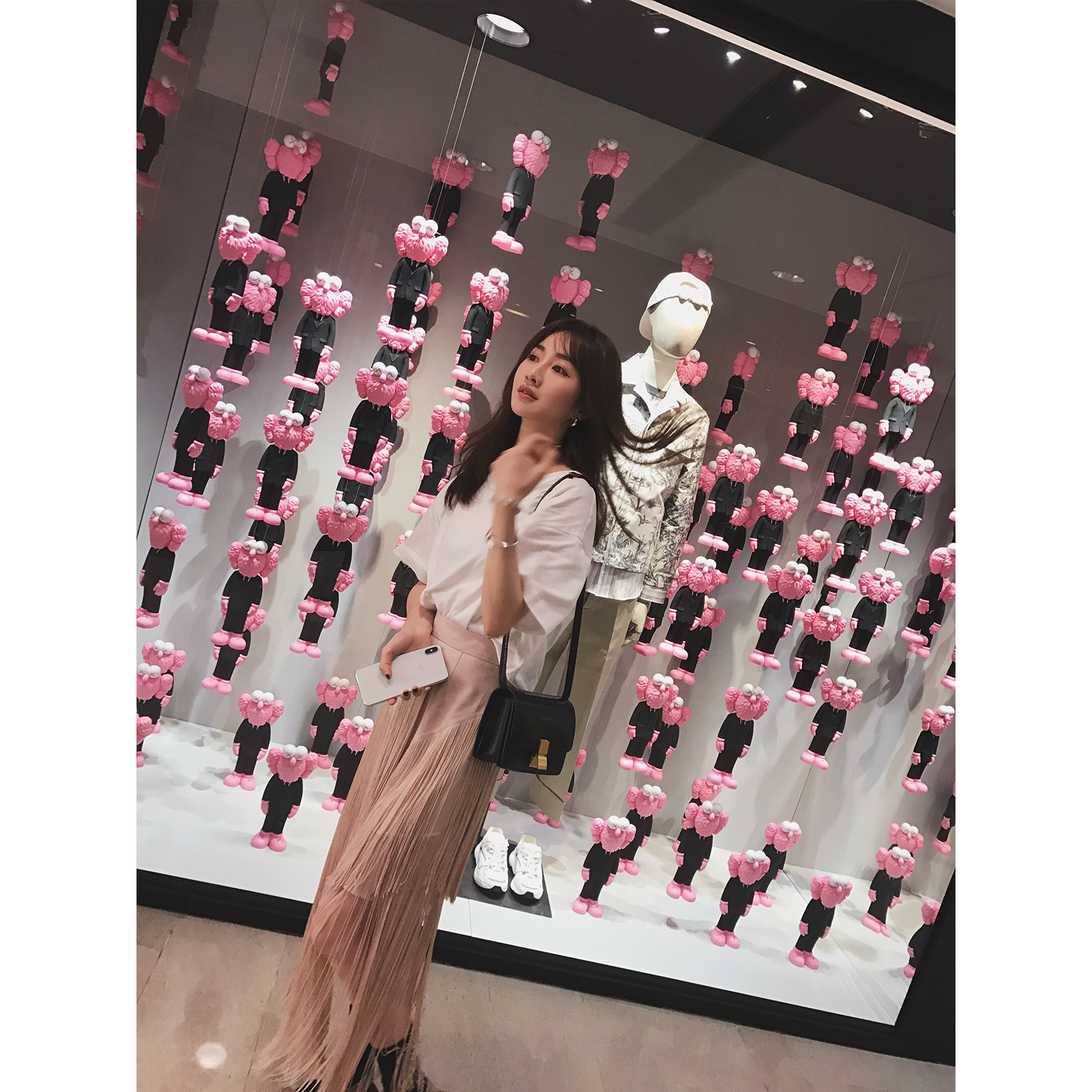 vcruan 半身裙女春夏2019新款韓版高腰流蘇不規則仙女中長款裙子在類目 女裝/女士精品, 半身裙中 - 來自Buy2taobao.com提供專業的淘寶代購服務